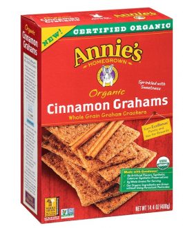 Annie’s Homegrown Cinnamon Grah Crakers (12×14.4OZ )