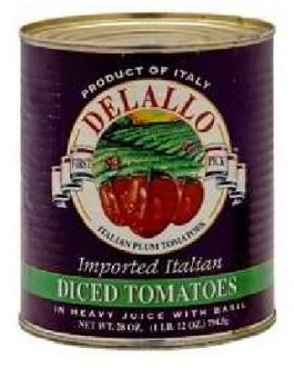 De Lallo Italian Diced Tom (12x28OZ )