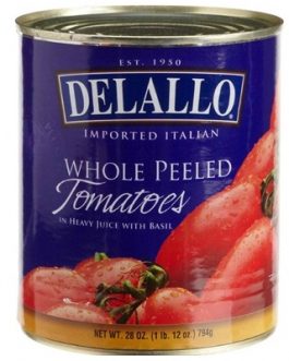 De Lallo Italian Peeled Tom (12x28OZ )