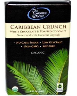 Coconut Secret Carib WhtChocolate Br (12×2.25OZ )