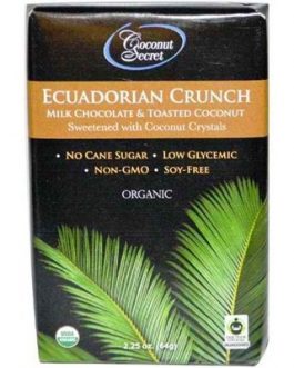 Coconut Secret Ecuad MlkChocolate Br (12×2.25OZ )