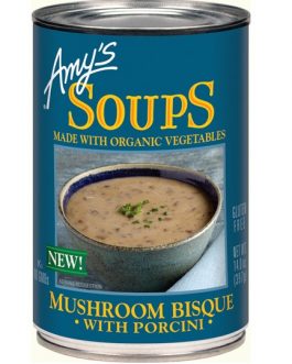 Amy’s Mushroom Bisque w/Porcini (12x14OZ )