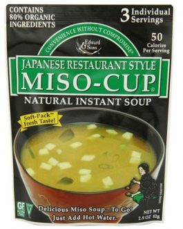 Edward & Sons Japanese Miso Cup (6×2.9OZ )