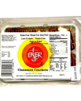 Ener-G Foods Cinnamon Crackers (6×5.92OZ )