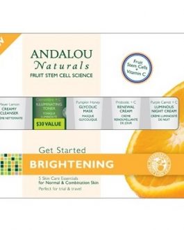 Andalou Naturals Brightening Kit 5 Pc (1x1KIT )