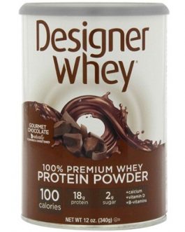 Designer Whey Grmt Chocolate Protein Powder (1x12OZ )