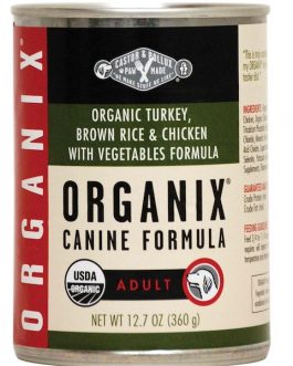 Castor & Pollux Org Turkey/Veg Dog (12×12.7OZ )