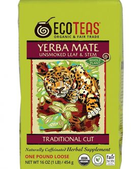 ECOTEAS Yerba Mate Leaf/Stem Loose (6x1LB)