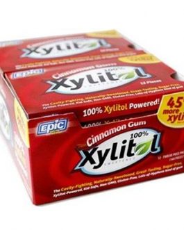 Epic Dental Xylitol Gum Cinn (12×12 CT)