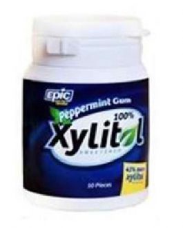 Epic Dental Xylitol Gum Peppermint (1×50 CT)