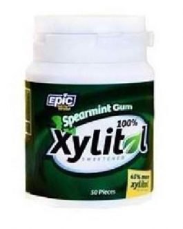 Epic Dental Xylitol Gum Spearmint (1×50 CT)