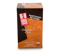 Equal Exchange Black Chai (6×20 Bag)