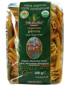 Bioitalia Penne Veg Pasta (12×17.6OZ )