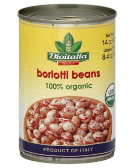 Bioitalia Borlotti Beans (12x14OZ )