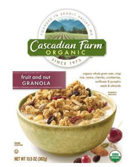 Cascadian Farm Fruit & Nut Granola (6×13.5OZ )