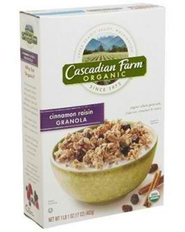 Cascadian Farm Cinn Raisin Granola (6×15.6OZ )