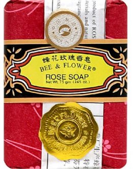 Bee & Flower Soaps Rose Large (4×4.4OZ )