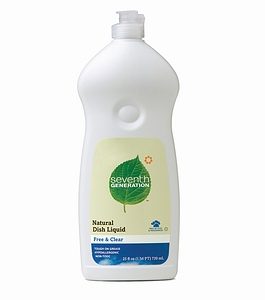 Seventh Generation Free & Clear Dish Liquid (12×25 Oz)