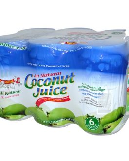 Amy & Brian Coconut Juice (4x6Pack )