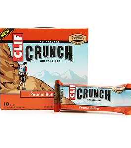 Clif Bars Crunch Bar PButter (12×5 CT)