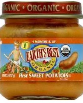 Earth’s Best Baby Foods Baby 1St Sweet Potato (12×2.5OZ )