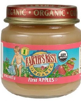 Earth’s Best Baby Foods Baby First Apples (12×2.5OZ )