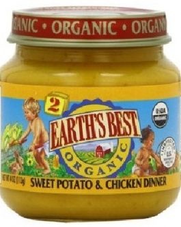 Earth’s Best Baby Foods Baby Sweet Pot/Chicken (12x4OZ )