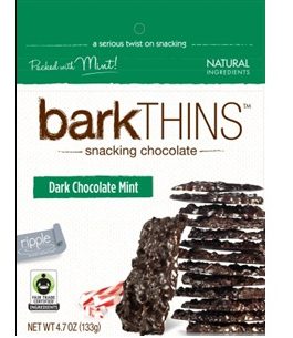 Bark Thins Dark Chocolate Mint (12×4.7OZ )