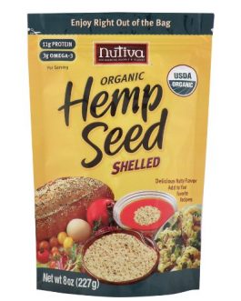 Nutiva Shelled Hempseed ( 1×8 Oz)