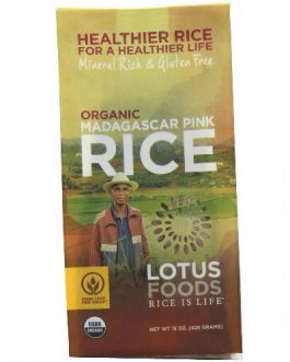 Lotus Foods Madagascar Pink Rice (6×15 Oz)