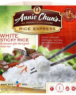 Annie Chun’s Rice Express Sticky White Rice (6×7.4 Oz)