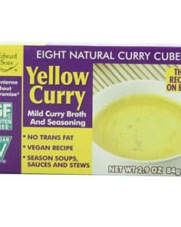 Edward & Sons Yellow Curry Boulln Cube (12×2.9OZ )