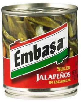 Embasa Sliced Jalapeno Pep (12x7OZ )