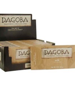 Dagoba Chocolate Milk Chocolate Bar 37% (12×2 Oz)