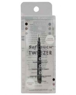 Earth Therapeutics Tweezer W/Black Handle (1x1EA )