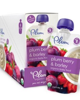 Plum Organics Plum Berry & Barley Blends (6×3.5 Oz)