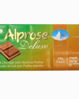 Alprose Milk Chocolate Bar Hazelnut (20×3.5OZ )