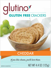 Glutino Cheddar Crackers (6×4.4Oz)