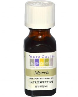 Aura Cacia Myrrh Essential Oil (1×0.5OZ )