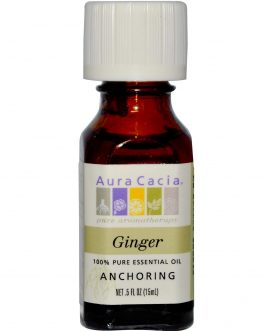 Aura Cacia Ginger Essential Oil (1×0.5OZ )