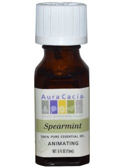 Aura Cacia Spearmint Essential (1×0.5OZ )