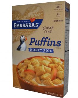 Barbara’s Bakery Honey Rice Puffins (12x10OZ )