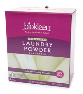 Bi-O-Kleen Free & Clear Laundry Powder (1x10LB )