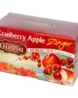 Celestial Seasonings Cranberry Apple Zngr/Vit C (6x20BAG )