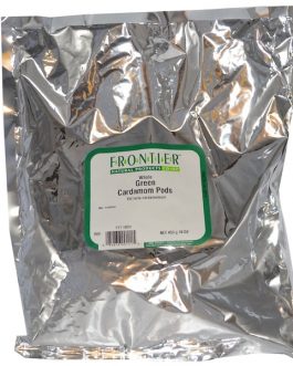 Frontier Cardamom Pods Whl/Green (1x1LB )