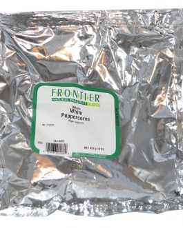 Frontier Peppercorns White Whole (1x1LB )