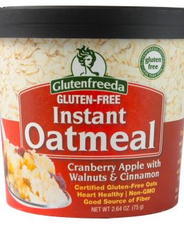 Glutenfreeda Foods Oatmeal Cran/Apple (12×2.64OZ )