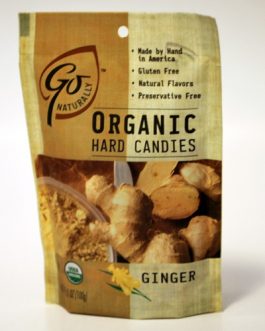 Go Naturally Ginger Hard Candy (6×3.5OZ )