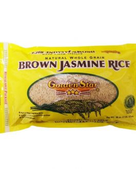 Golden Star Jas Brn Rice (12x28OZ )