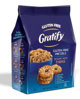 Gratify Pretzel Seasme GF (6×14.1OZ )